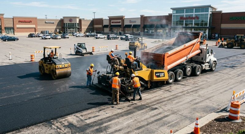 Asphalt Lot Paving in Los Angeles, CA