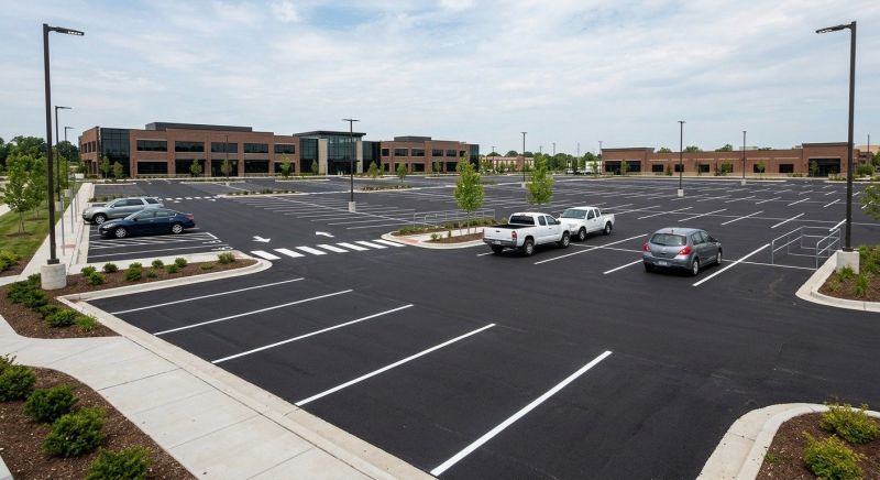 Asphalt Parking Lot Paving in Los Angeles, CA
