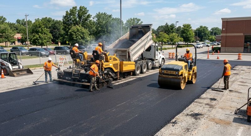 Commercial Asphalt Resurfacing in Los Angeles, CA