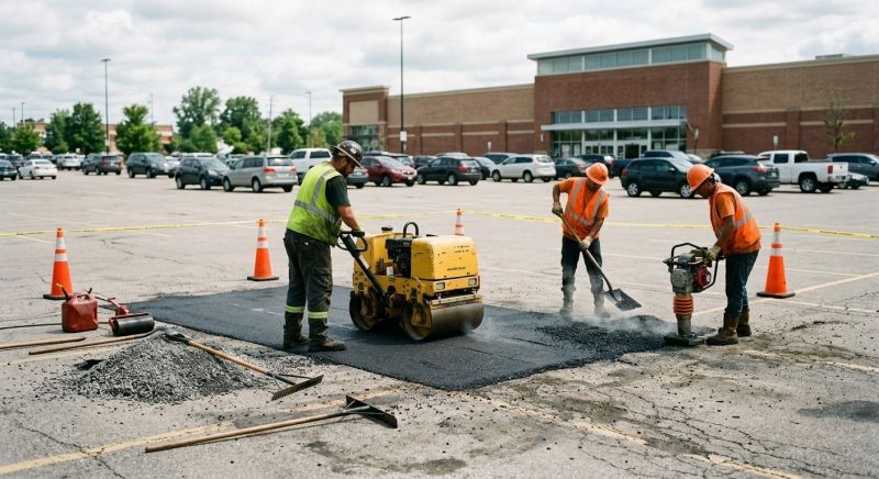 Commercial Paving Repair in Little Rock, AR