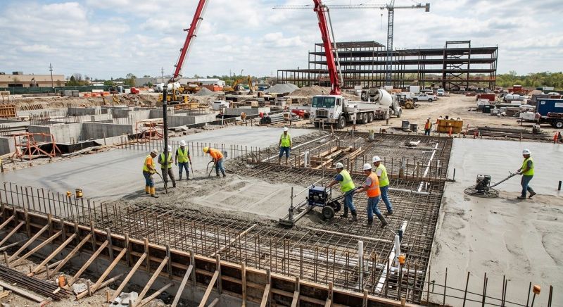 Commercial Slab Installation in Lakeland, FL