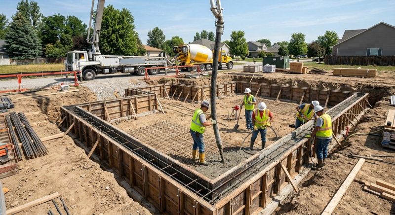 House Foundation Installation in Fredericksburg, VA